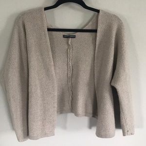 Brandy Melville nude cardigan